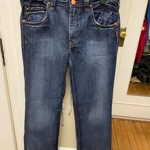 Silver Jeans Men's Dark Blue Straight Jeans